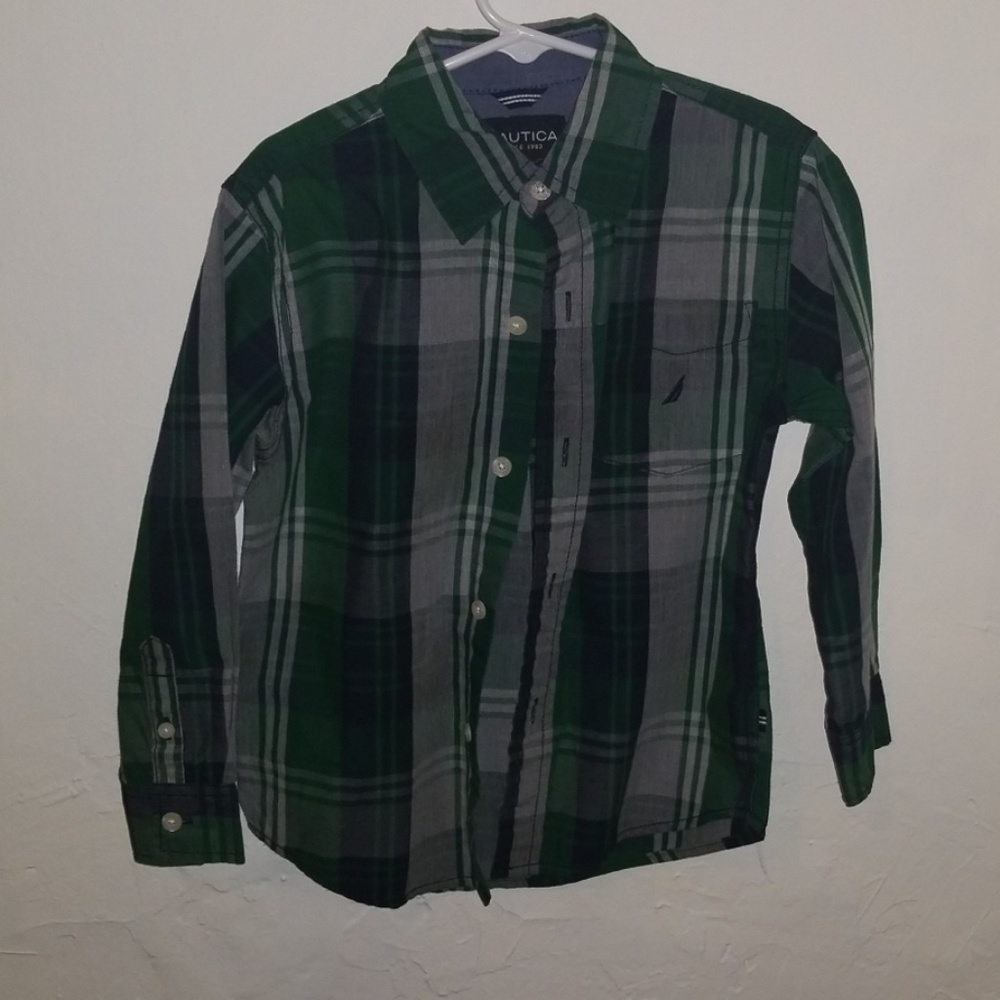 Dressy boys button down shirt